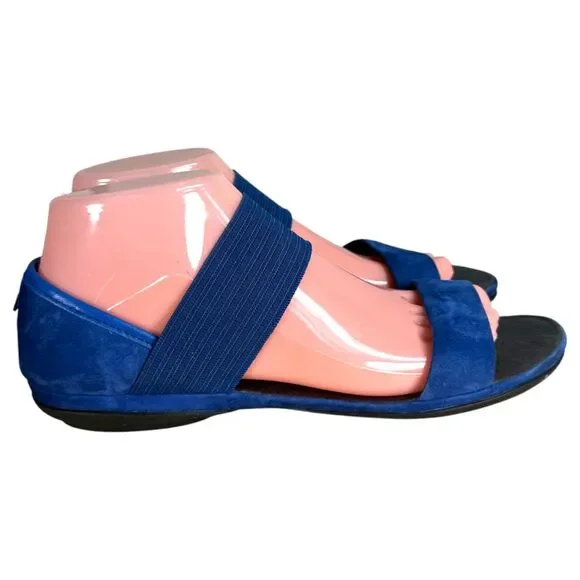 Camper Right Nina 21735-058 Blue Suede Strap Sandals Size EU 39 US 9 - Picture 6 of 11